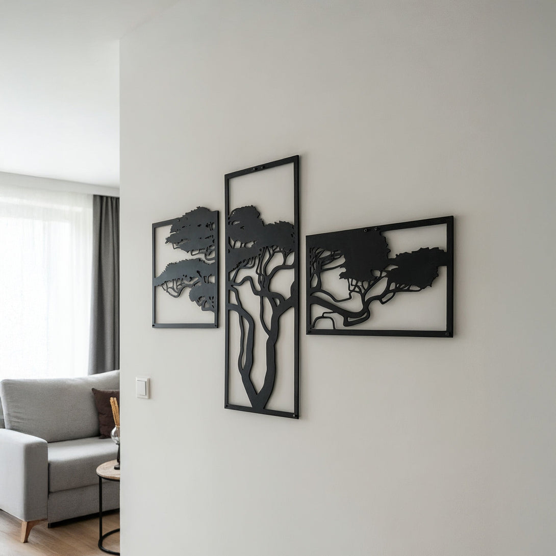 Afrikaanse boom - drieluik - Lifestaal