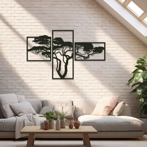 Afrikaanse boom - drieluik - Lifestaal