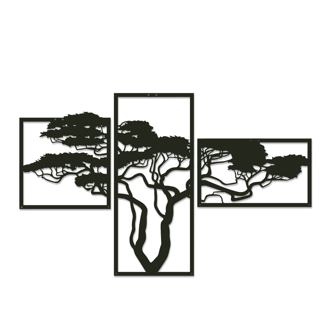 Afrikaanse boom - drieluik - Lifestaal
