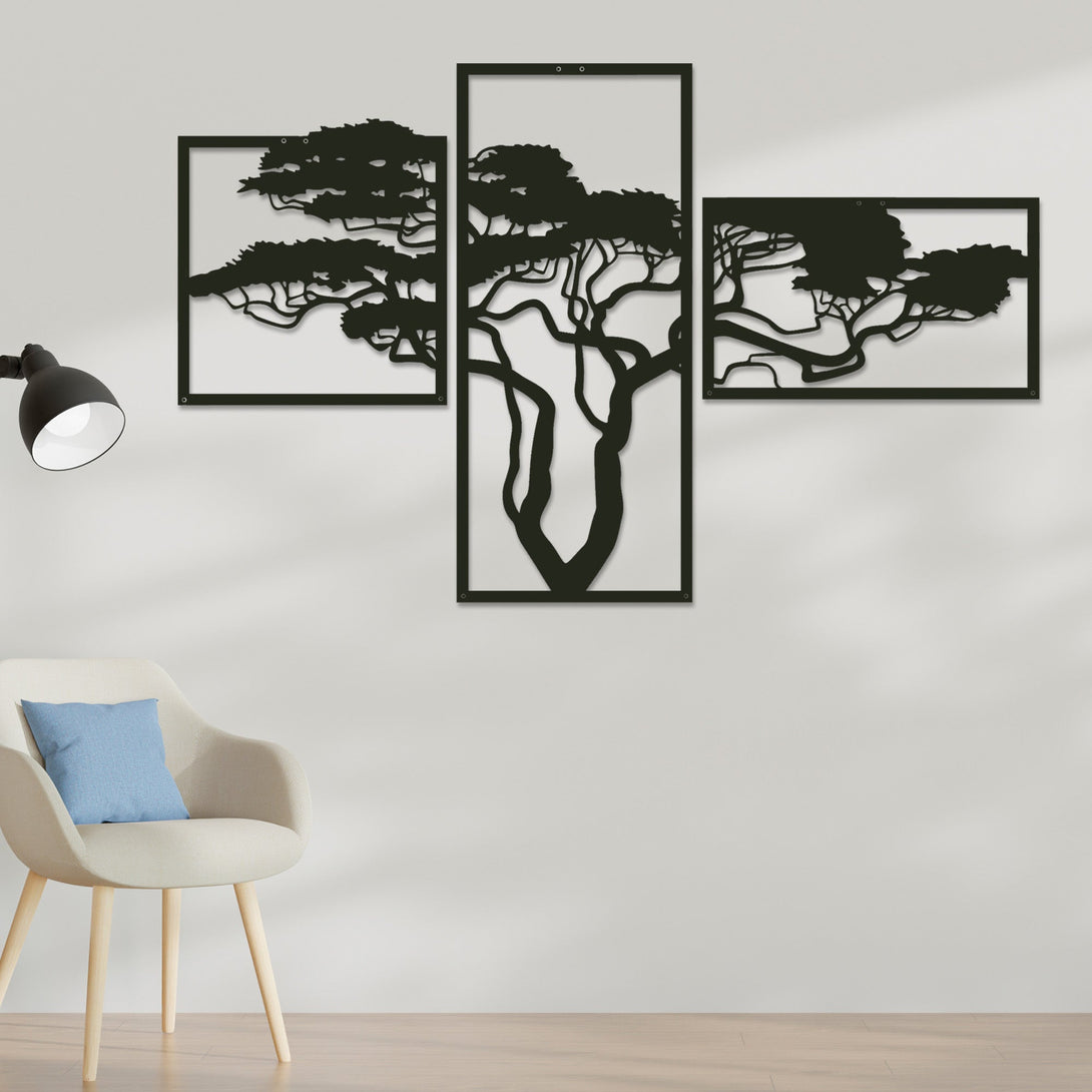 Afrikaanse boom - drieluik - Lifestaal
