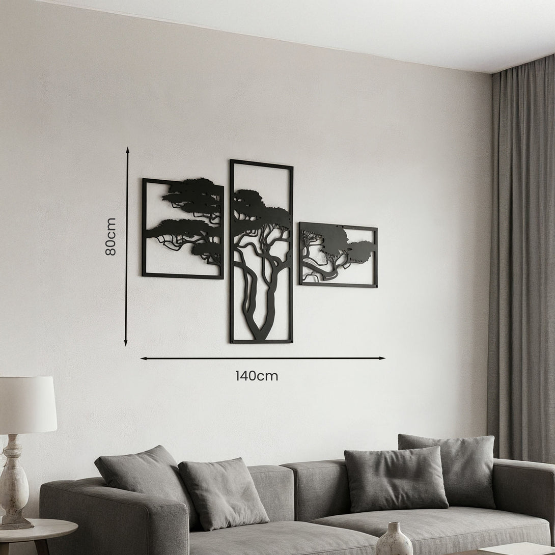 Afrikaanse boom - drieluik - Lifestaal