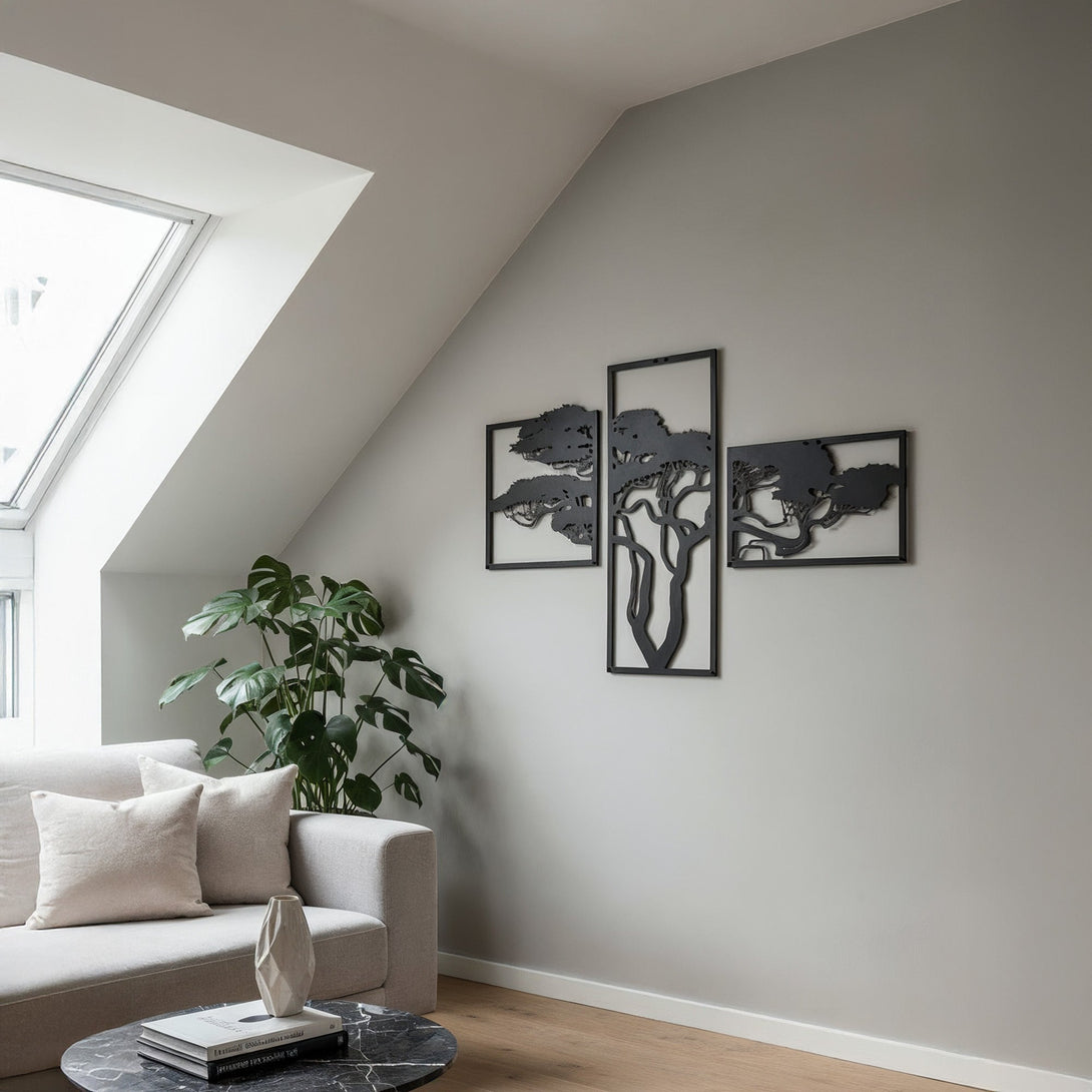 Afrikaanse boom - drieluik - Lifestaal