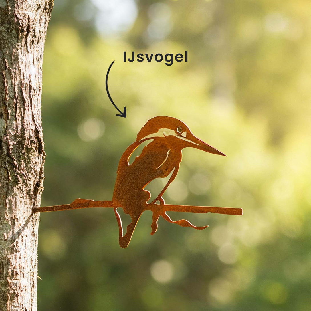 Cortenstalen Tuinvogels voor Buiten - Lifestaal