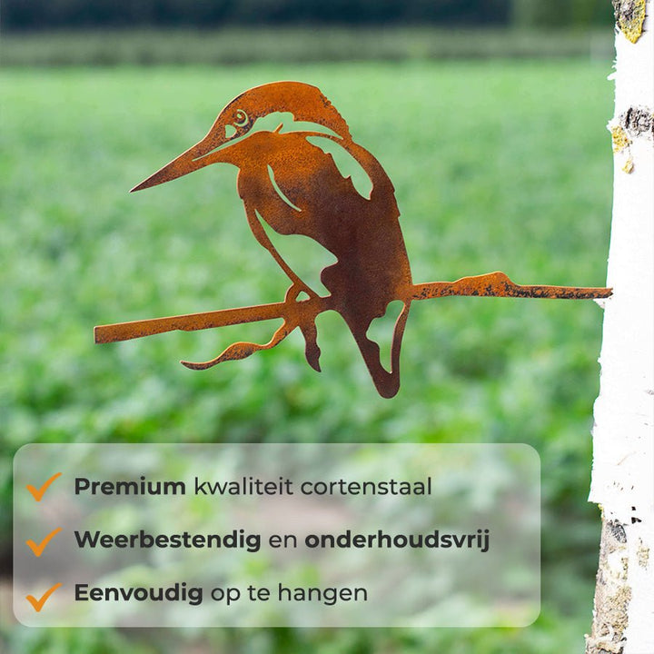Metalbirds - IJsvogel - Lifestaal