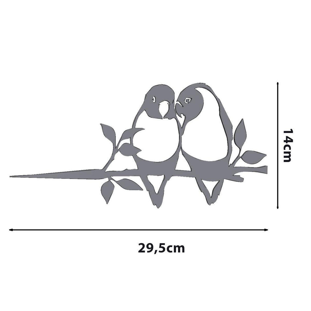 Metalbirds - Parkieten - Lifestaal
