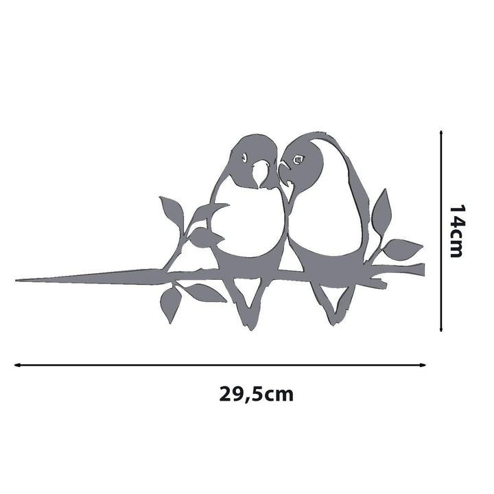 Metalbirds - Parkieten - Lifestaal