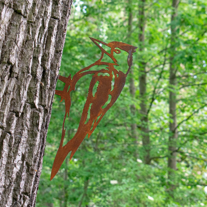 Metalbirds - Specht 30x15cm - Lifestaal