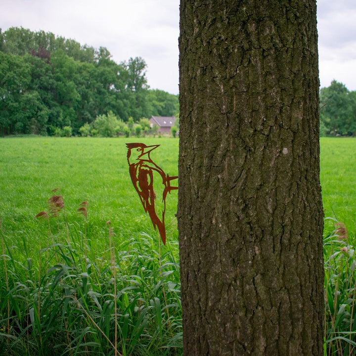 Metalbirds - Specht 30x15cm - Lifestaal