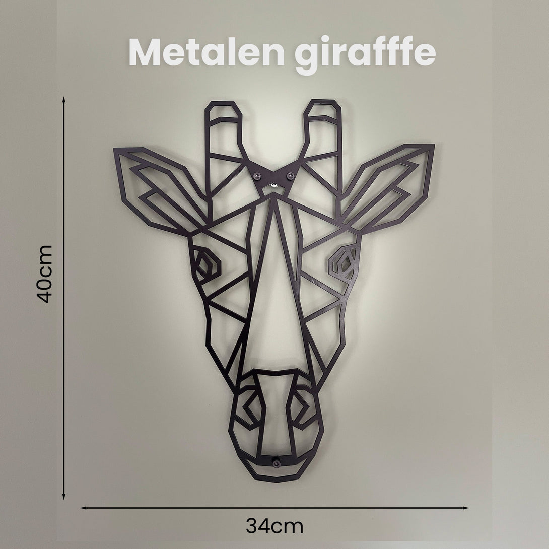 Metalen wanddecoratie - Jungle dieren - Lifestaal