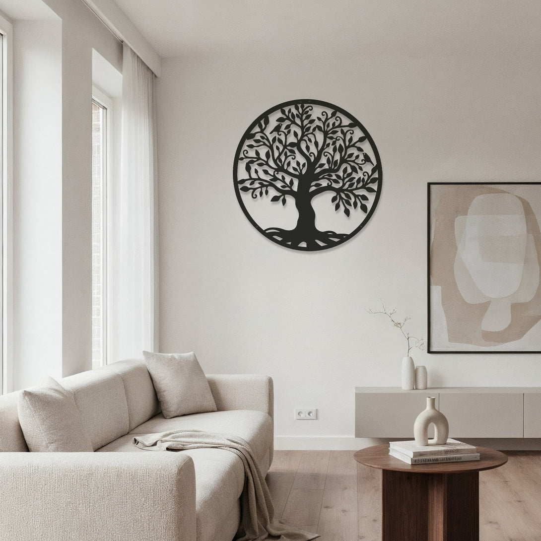 Metalen wanddecoratie - Levensboom - Lifestaal