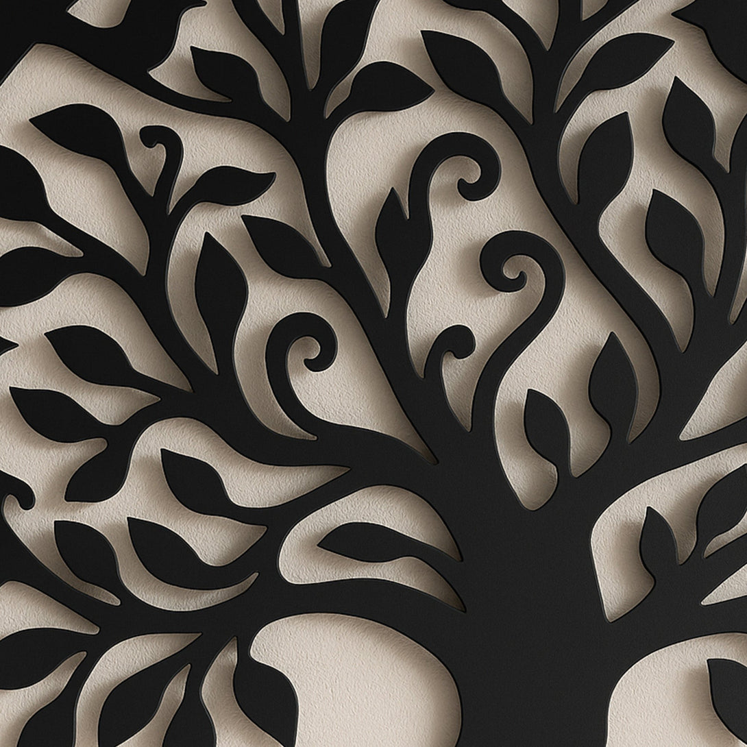 Metalen wanddecoratie - Levensboom - Lifestaal
