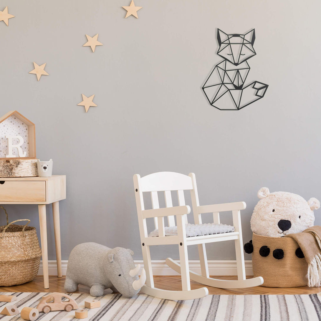 Metalen wanddecoratie - Vos - Lifestaal