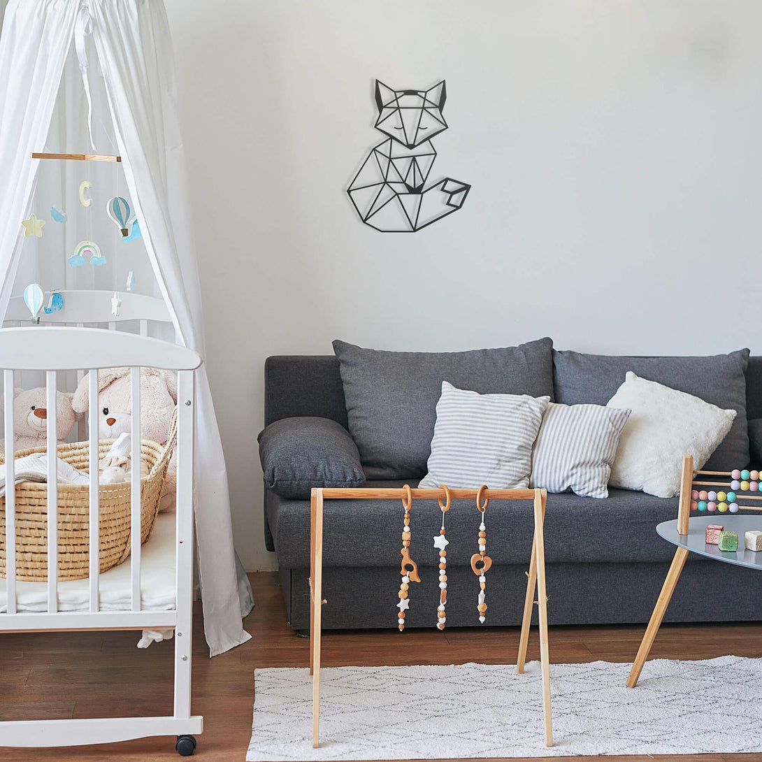 Metalen wanddecoratie - Vos - Lifestaal